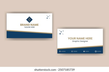 Minimalist Smart Luxury Business Card Template