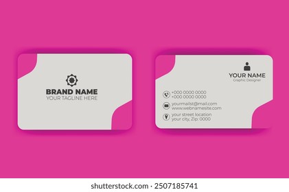 Minimalist Smart Luxury Business Card Template