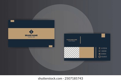 Minimalist Smart Luxury Business Card Template