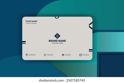 Minimalist Smart Luxury Business Card Template