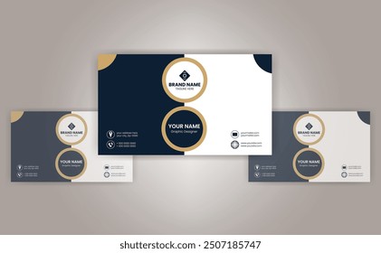 Minimalist Smart Luxury Business Card Template