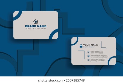 Minimalist Smart Luxury Business Card Template