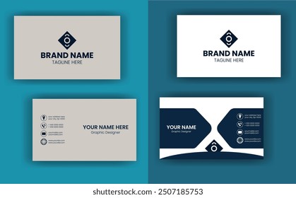 Minimalist Smart Luxury Business Card Template
