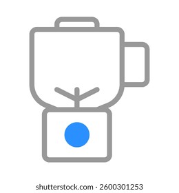 Minimalist Smoothie Maker Icon Design Concept