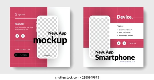 Minimalist social media layouts, simple business post templates, multipurpose bundle for company promotion, creative editable web banners, square corporate designs, universal digital marketing tools 