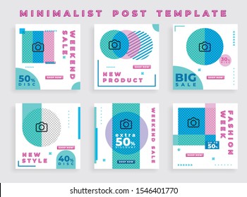 Minimalist Social Media Post Template