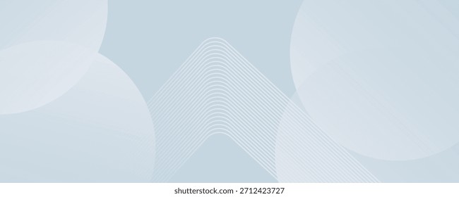 Minimalist soft Abstract Background in Gradient green and white Tones with Circles. Circle effect style geometric, abstract background. 