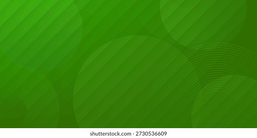 Fondo abstracto suave minimalista en tonos verdes y blancos degradados con círculos. estilo de efecto de círculo geométrico, fondo abstracto.