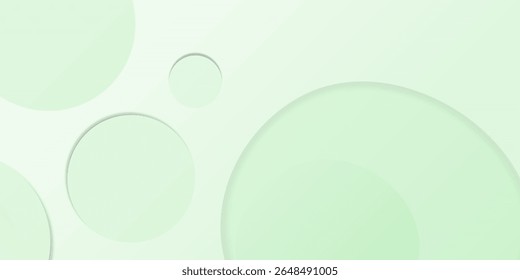 Minimalist Soft Green Geometric Design. suit for your design