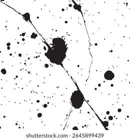 Padrão Grunge manchado minimalista sem emenda no fundo branco para desenhos sutis, texturizados ou modernos