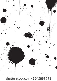 Padrão Grunge manchado minimalista sem emenda no fundo branco para desenhos sutis, texturizados ou modernos
