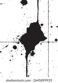 Padrão Grunge manchado minimalista sem emenda no fundo branco para desenhos sutis, texturizados ou modernos