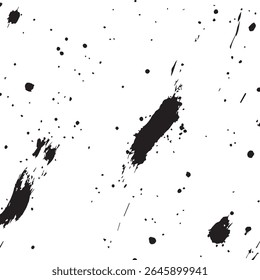 Padrão Grunge manchado minimalista sem emenda no fundo branco para desenhos sutis, texturizados ou modernos