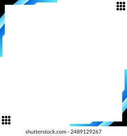 minimalist square banner border frame. Suitable for social media post and web internet ads. Sale promotion announcement background