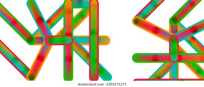 Minimalist straight line abstract background. Vector Illustration For Wallpaper, Banner, Background, Card, Book Illustration, landing page