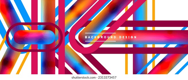 Minimalist straight line abstract background. Vector Illustration For Wallpaper, Banner, Background, Card, Book Illustration, landing page