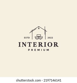 casa de estructura minimalista con diseño de logotipo interior
