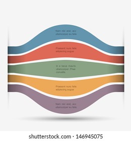 Minimalist style - banners for design. Vector EPS10