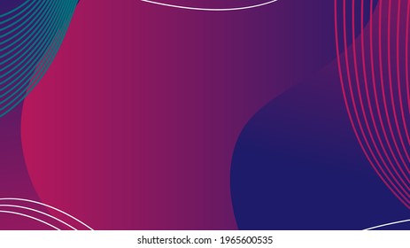 minimalist style and colorful abstract background