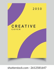 Minimalist style cover template with vibrant perspective 3d geometric prism shapes collection. Ideal design for social media, cover, banner, flyer. Abstract gradient poster background vector set. 