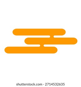 Minimalist stylized lines vector icon graphic design motif