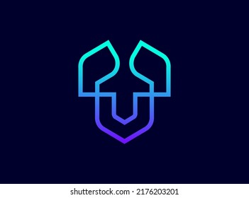 The minimalist symbol design concept. Modern creative logo for identity and business. Vector, 2022-2023