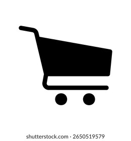 Minimalist symbol for e commerce, retail, and online stores