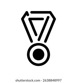 Minimalist Symbol of a Sports Prize or Achievement Commemoration