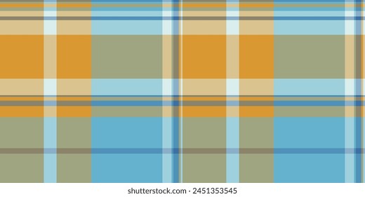 Minimalist tartan background textile, glamor texture vector check. Domestic seamless fabric plaid pattern in pastel and cyan color.