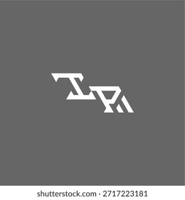 minimalist techno style monogram modern logo letter initial esport concept design IP