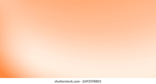 Minimalist template Orange and beige gradient abstract background.Summer and autumn background.