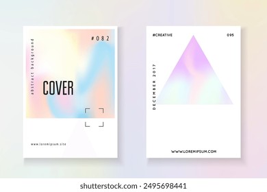 Textura minimalista. Ilustración de prisma aislado. Anuncio de plástico. Etiqueta holográfica púrpura. Patrón de neón. Fondo de geometría. Efecto moderno. Textura minimalista violeta