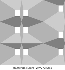 Minimalist three-dimensional plane vector illusion for modern interior	