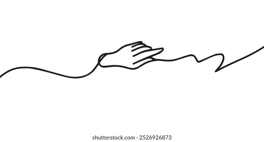 minimalist touch in line art