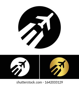 Minimalist Travel Global Logo Vector