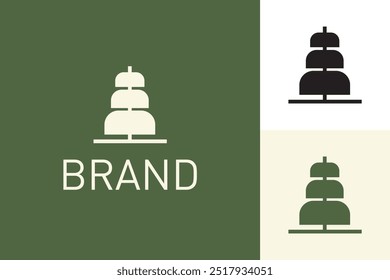 Minimalist Tree Vector Logo Template