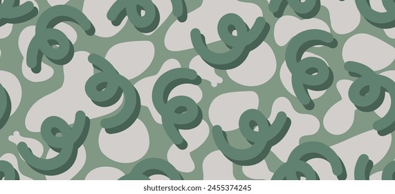 Minimalist trendy abstract pattern for children or trendy design. Modern vector template for design. vector illustration.