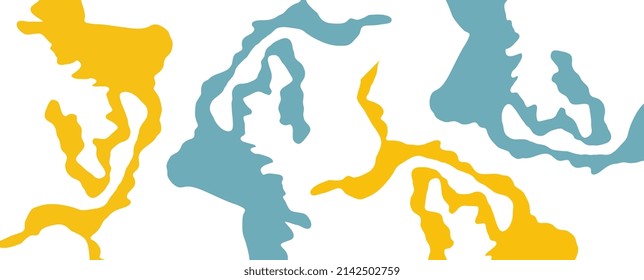 Minimalist trendy abstract pattern for design.