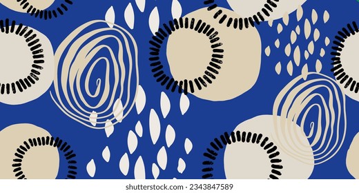 Minimalistische, abstrakte Muster moderne Vektorvorlage für Design