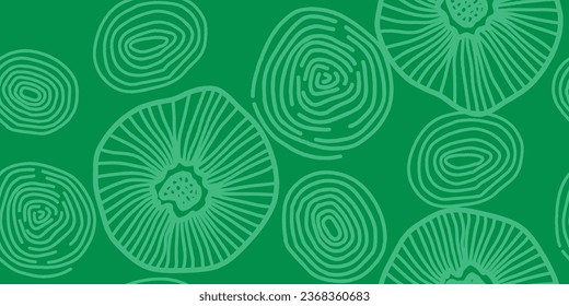 Minimalistische trendige abstrakte nahtlose Muster. Illustrationen rund um die Linie. Moderne Vektorvorlage für Design.
