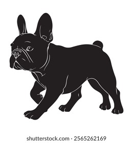 A Minimalist Tribute to French Bulldogs.