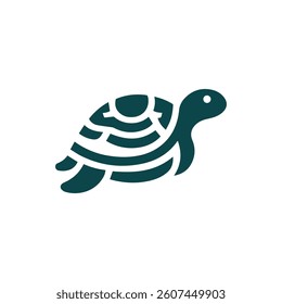 Minimalist turtle logo for sale.