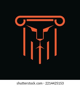 minimalist typographic abstract vector design and icons