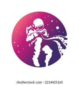 minimalist typographic abstract vector design and icons