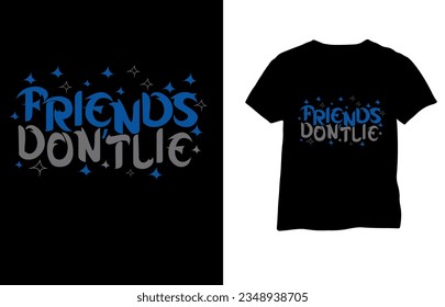 Minimalist typography t shirt design 