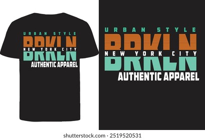 Minimalist Typography t shirt design