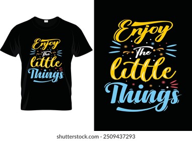 Minimalist typography t-shirt with bold, clean text. Perfect for showcasing quotes or messages. Stylish and comfortable for any occasion.