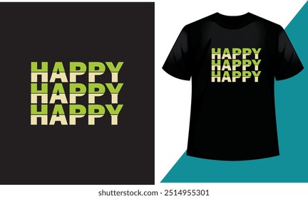 Minimalist Typography T-shirt Print Design vector illustration