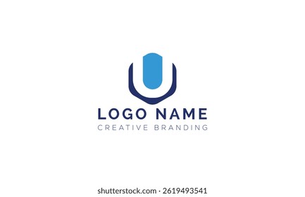Minimalist U Logo for Branding and Identity.