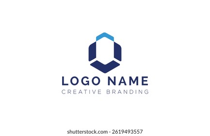 Logotipo U minimalista para identidade e marca.